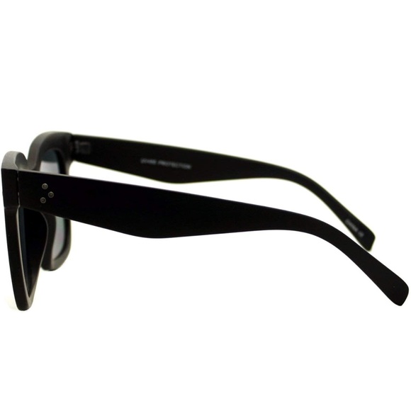 NWT Oversized Fashion Sunglasses Big Flat Square Frame UV 400 - Picture 4 of 11